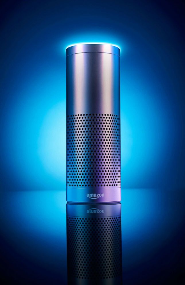 PHOTO: An Amazon Echo multimedia smart speaker is pictured on Nov. 28, 2016.