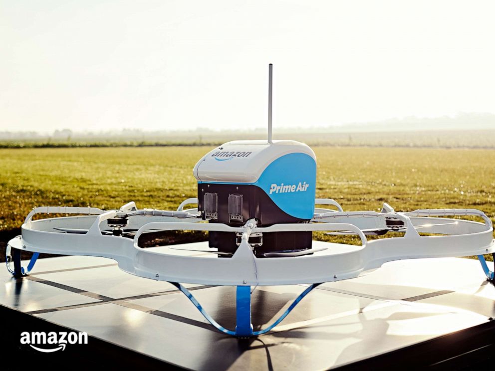 PHOTO: Prime Air drone delivery.