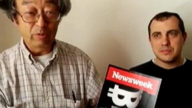 VIDEO: Dorian Satoshi Nakamoto thanks members of the crypto-currency community for their financial support.