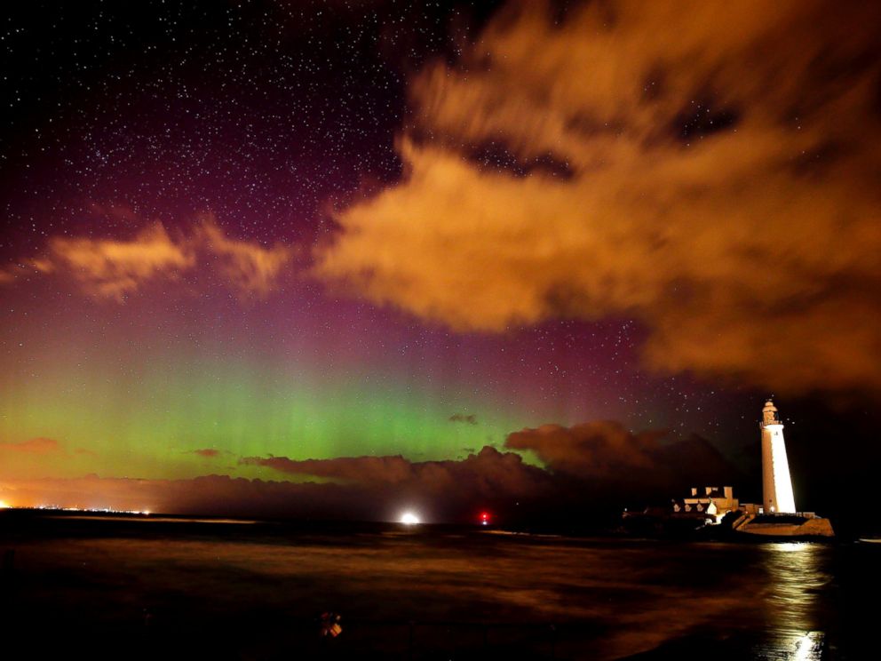 Northern Lights Dance South During Storm ABC News