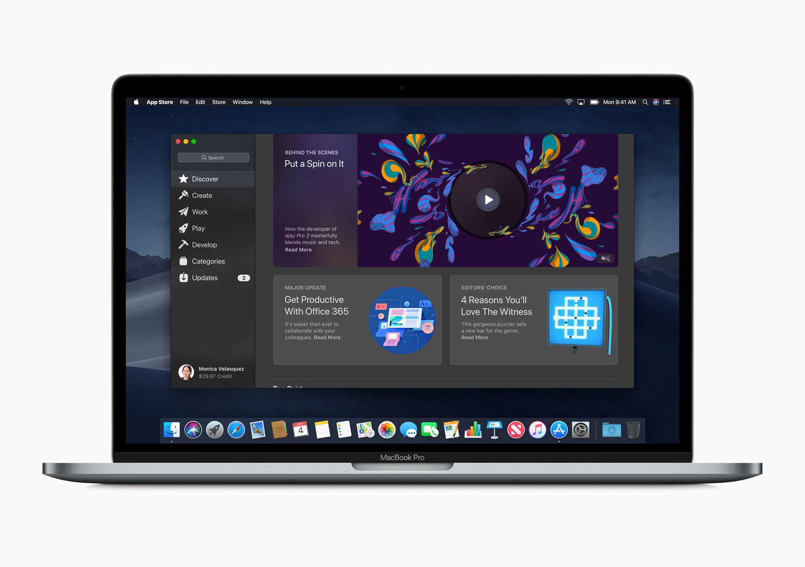 PHOTO: Apple announced an all-new Mac App Store at their Worldwide Developer Conference in San Jose, Calif., June 4, 2018.