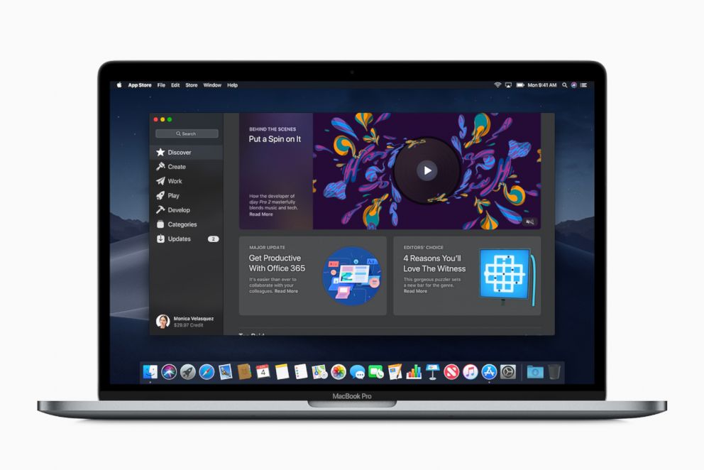 PHOTO: Apple announced an all-new Mac App Store at their Worldwide Developer Conference in San Jose, Calif., June 4, 2018.