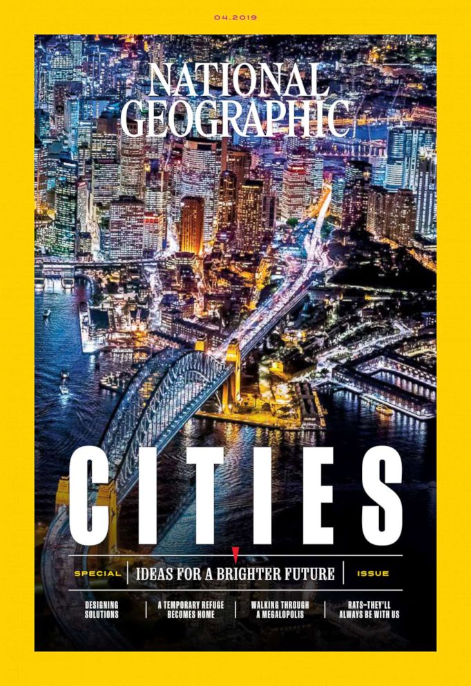 PHOTO: April 2019 cover of National Geographic