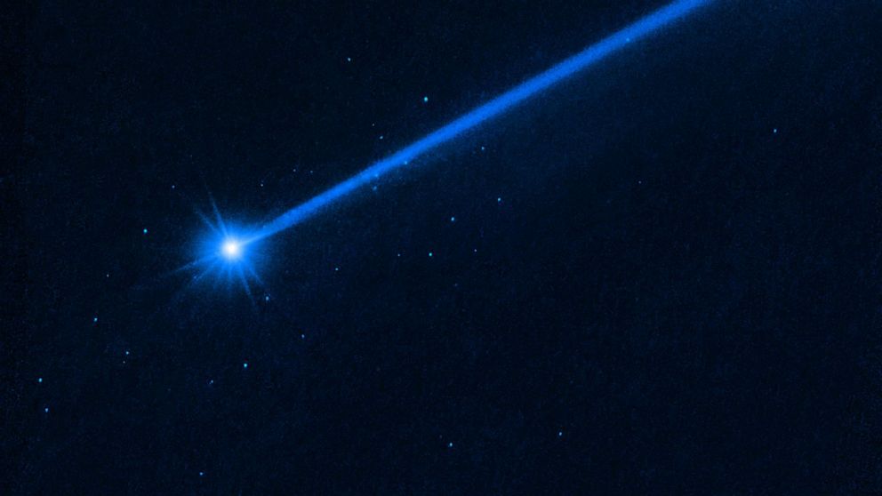 Die Mission der NASA, mit einem Asteroiden zu kollidieren, hat einen „Steinschwarm“ in den Weltraum geschickt