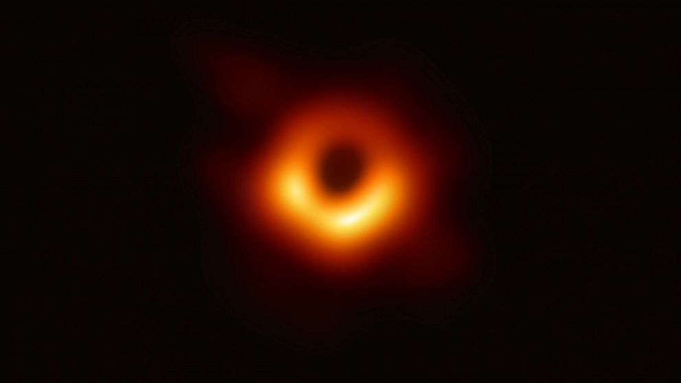 PHOTO: First image of black hole was released by scientists on April 10, 2019.
