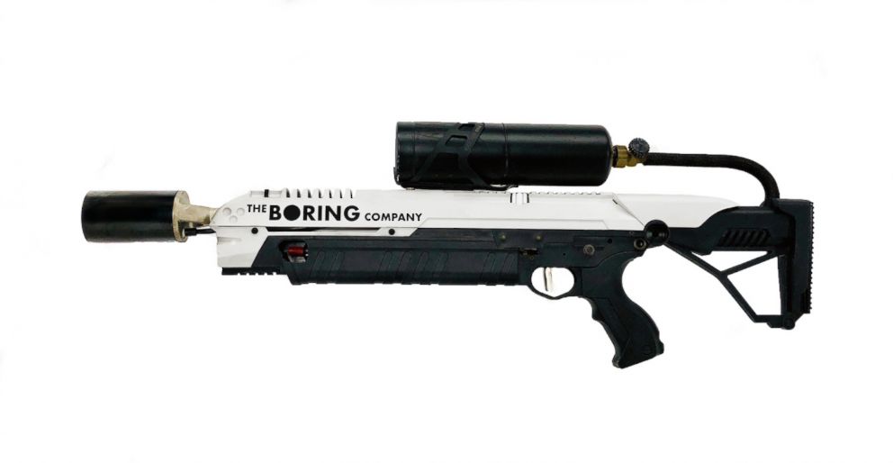 PHOTO: "The Boring Company Flamethrower" is listed for sale for $500.00 on the Boring Company website.