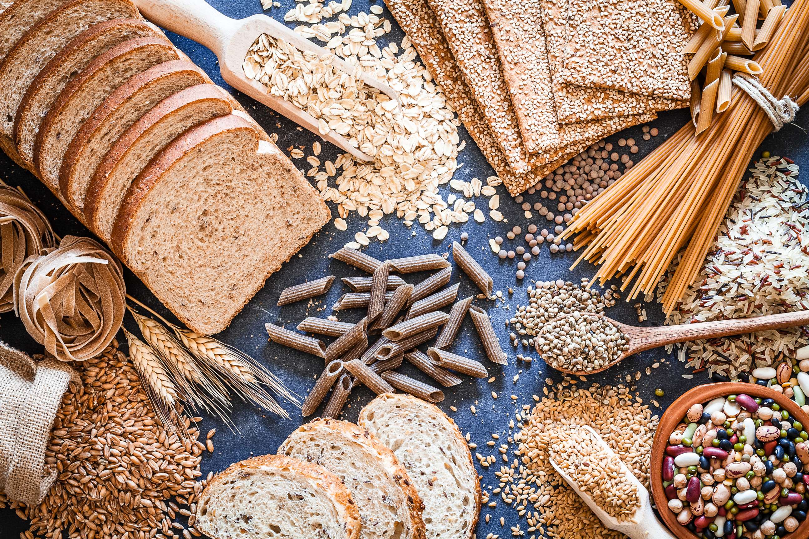 PHOTO: An undated stock photo of food carbs. 