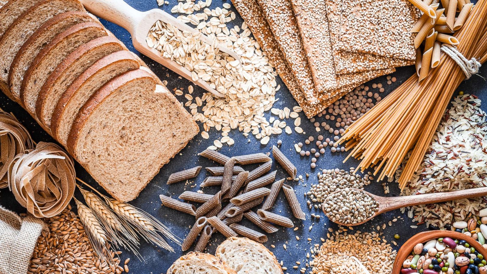 PHOTO: An undated stock photo of food carbs.