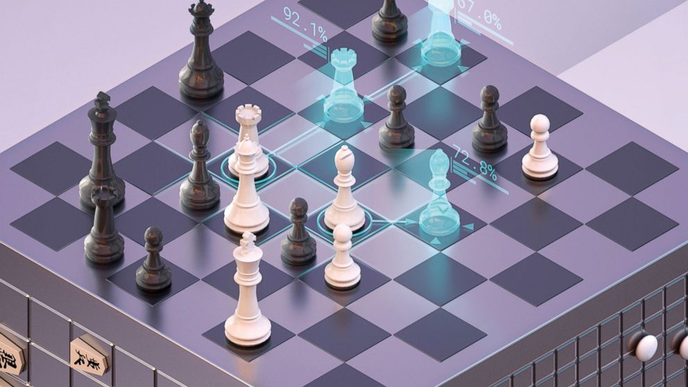 Artificial Intelligence Teaching Chess Board, Chess Electronic Game