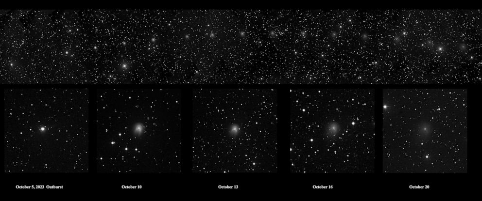 Explosive 'devil comet' returns for 1st time in 71 years during April 8 ...