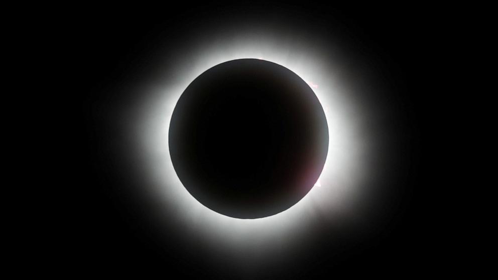 PHOTO: A total solar eclipse is seen from Mazatlan, Mexico April 8, 2024