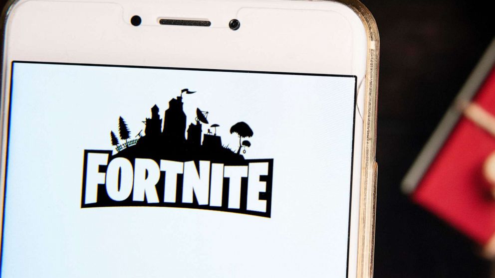 PHOTO: In this photo illustration, the Online video game by Epic Games company Fortnite logo is seen displayed in Hong Kong on Nov. 21, 2018.