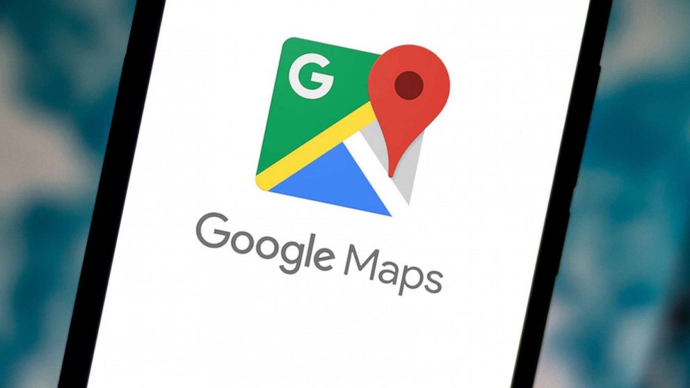 PHOTO: A photo illustration of a Google Maps logo.