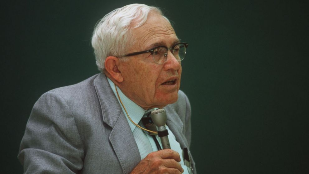 Clyde Tombaugh, shown in this 2003 file photo, discovered Pluto in 1930.