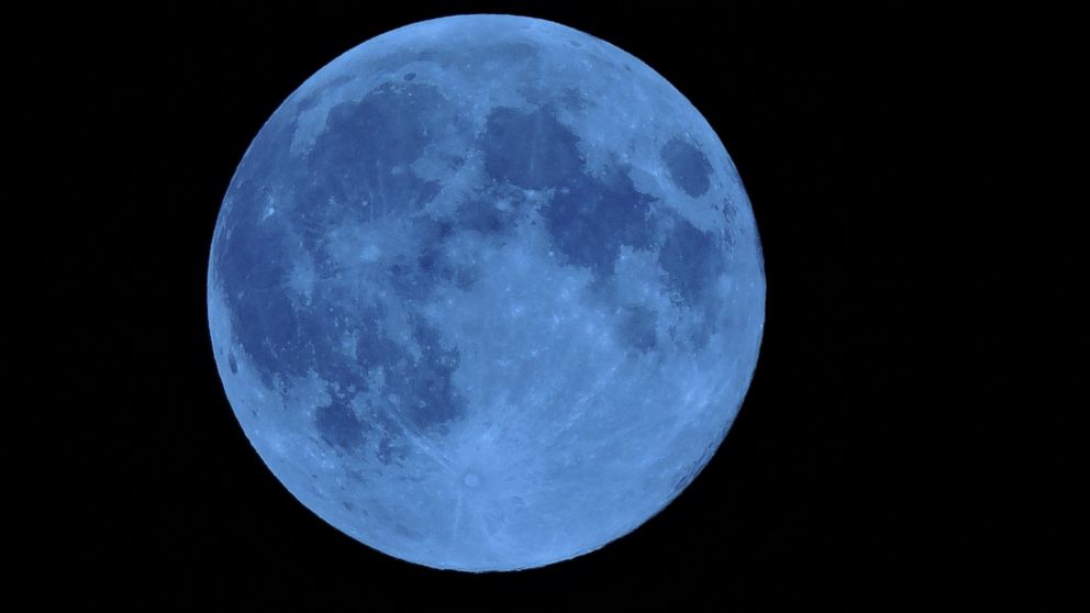 There is a blue moon on Friday. 