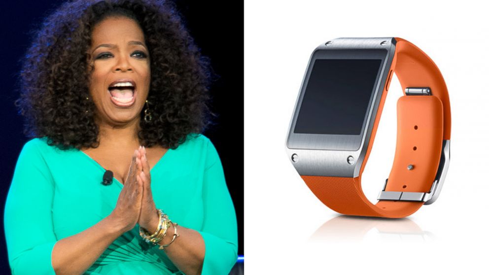  Samsung's Galaxy Gear has been selected as one of Oprah's 2013 Favorite Things. 