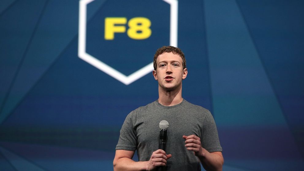 Facebook CEO Mark Zuckerberg delivers the opening keynote at the Facebook F8 conference on April 30, 2014 in San Francisco, Calif.
