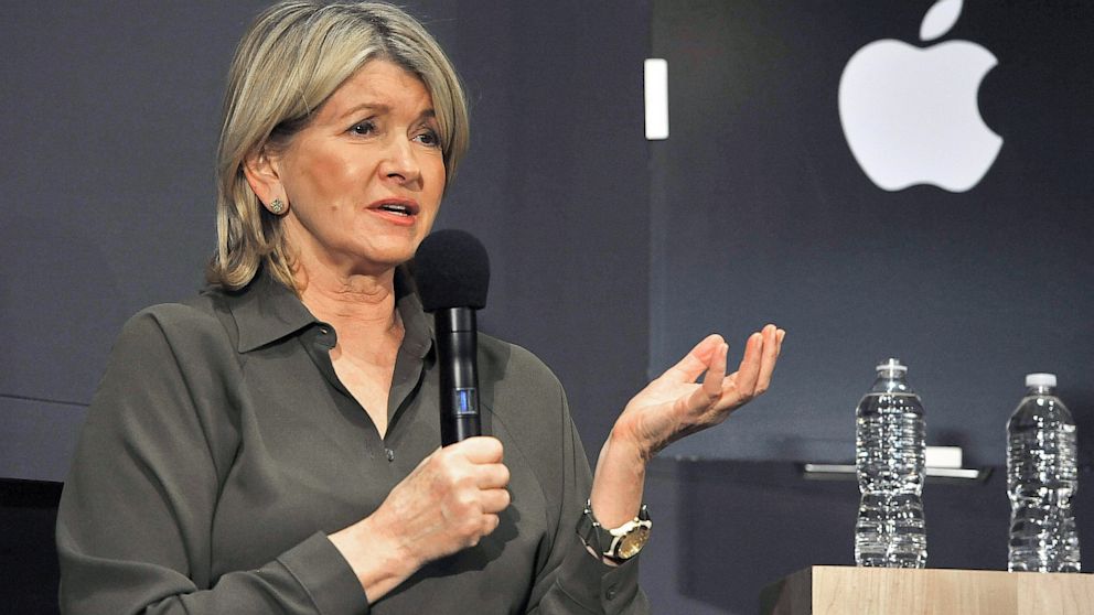 Martha Stewart visits Apple Store Soho to discuss her new iPad apps,Dec. 8, 2010 in New York City. 