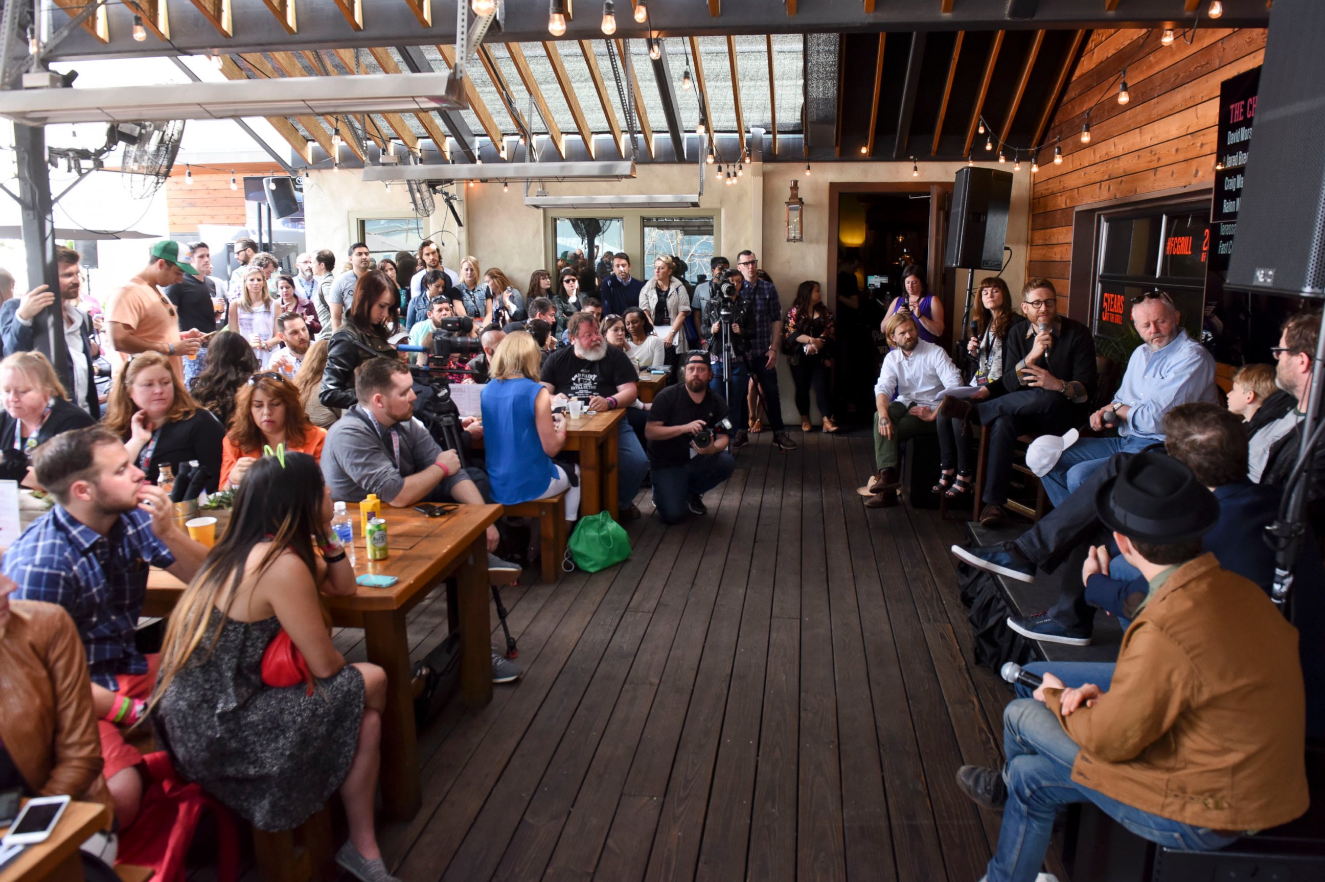 PHOTO: A general view of atmosphere at the Fast Company Grill During SXSW on March 15, 2015 in Austin, Texas.
