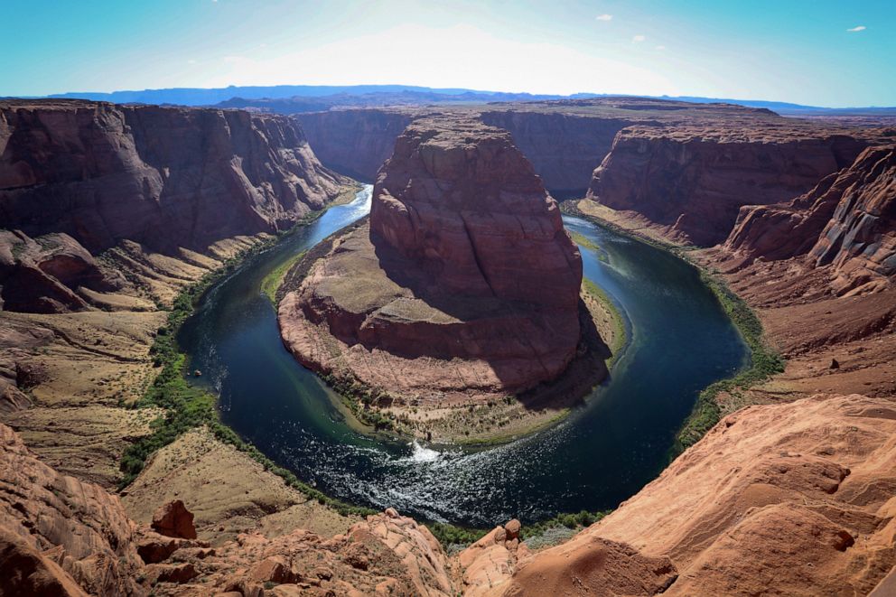 PHOTO: A view of Horseshoe Bend near Page, Arizona, June 26, 2019.