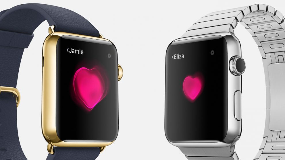 The Apple Watch allows you to share an animated representation of your heartbeat with other Apple Watch users. 