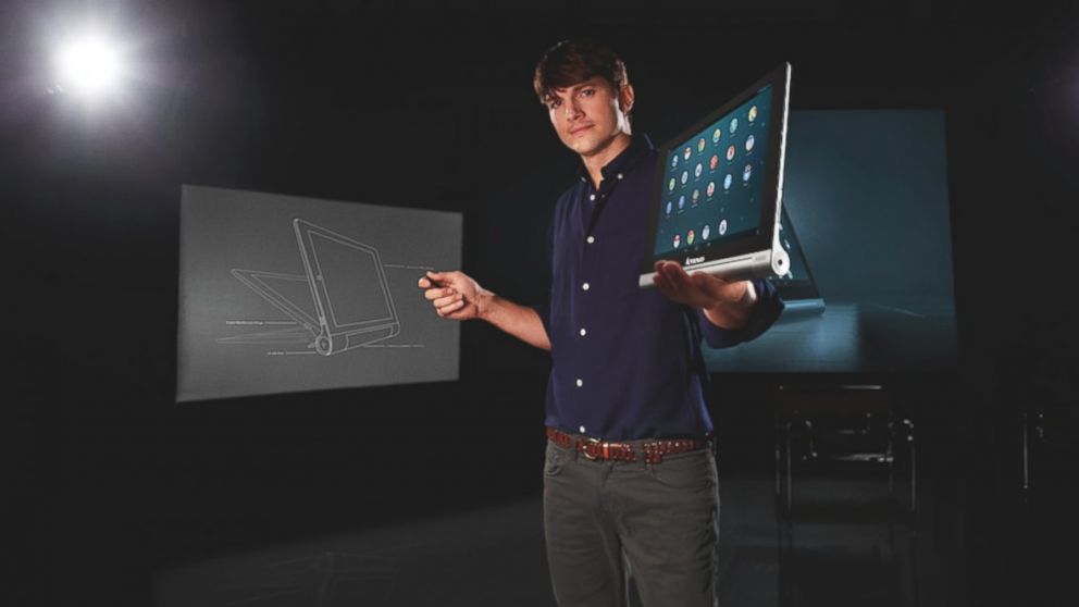 PHOTO: Ashton Kutcher has been named a Lenovo Product Engineer. 