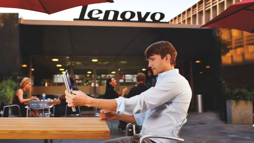 Ashton Kutcher is now a Lenovo product engineer. 