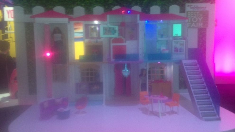 PHOTO: Barbie's new Dreamhouse is a connected home that responds to voice commands.