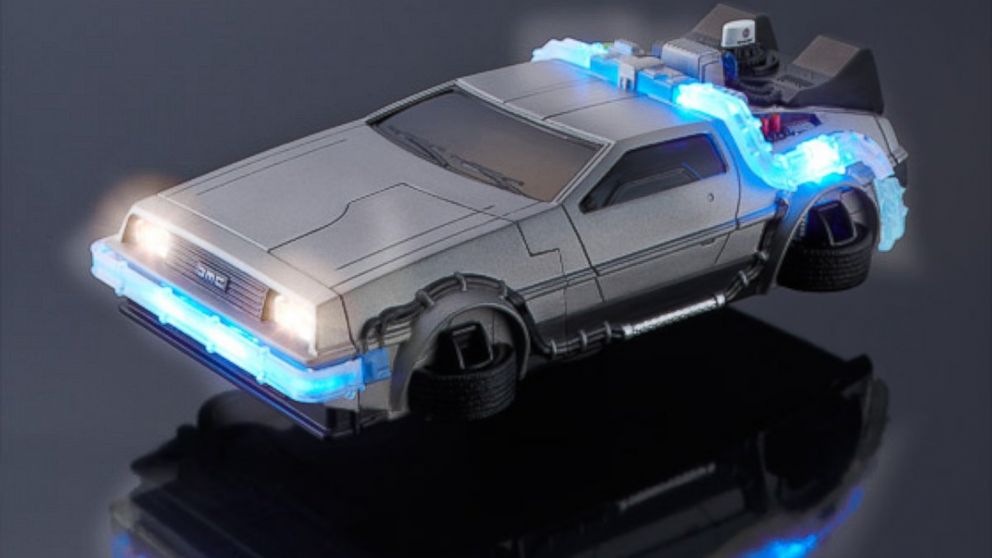 A flying DeLorean iPhone case is for sale in Japan. 
