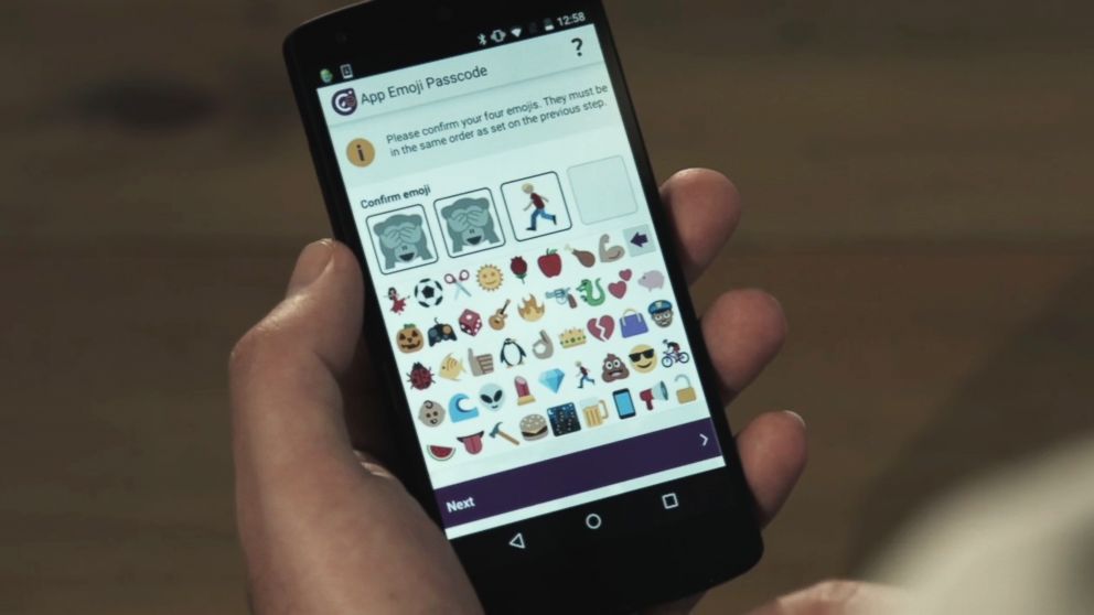 PHOTO: Intelligent Environments has launched the world’s first emoji-only passcode in the UK. 