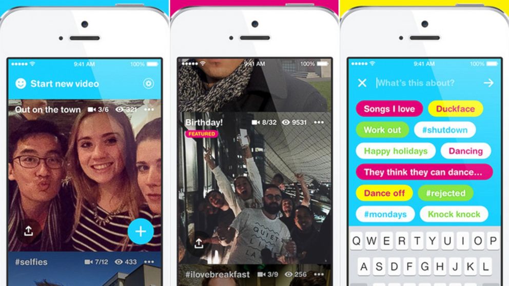 PHOTO: Facebook announced the release of a new collaborative video app called "Riff."