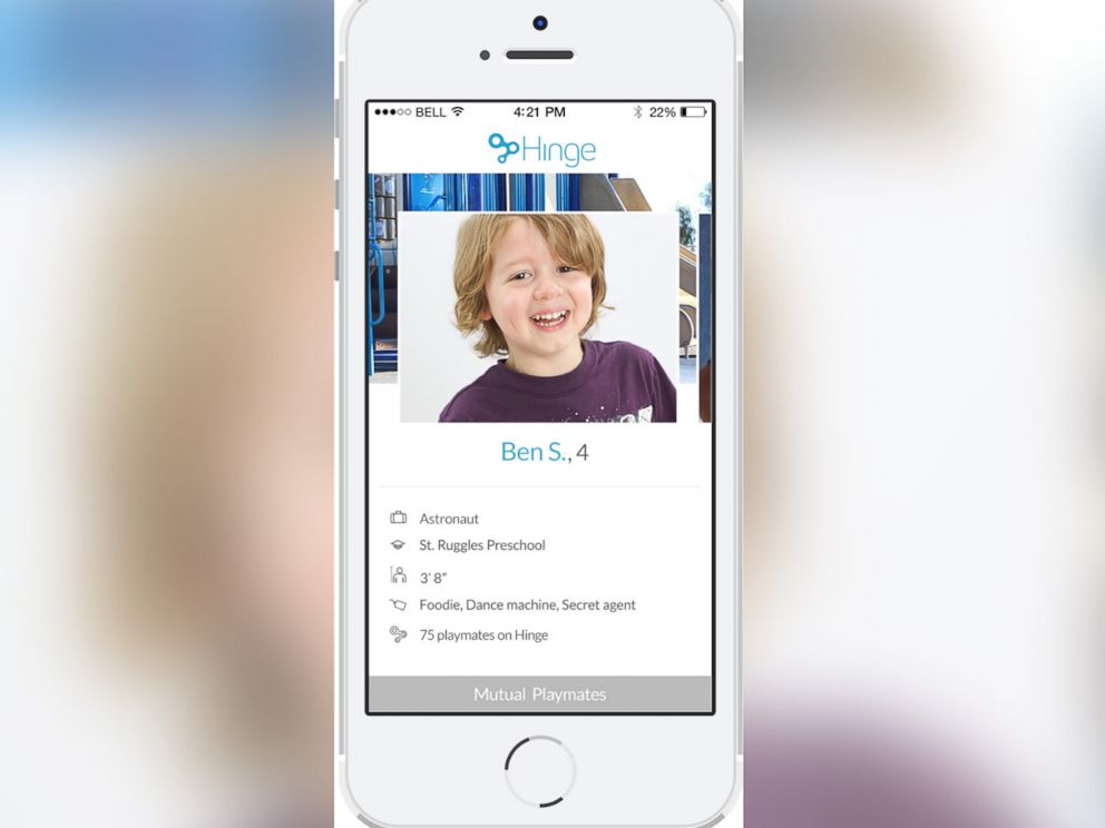 PHOTO: Hinge launched a joke dating app for toddlers.