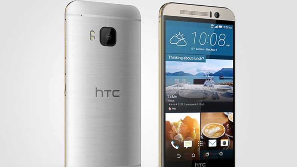 PHOTO: HTC announced the release of their new One M9 smartphone with a 20-megapixel camera.