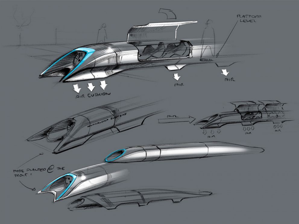 PHOTO: Hyperloop sketch