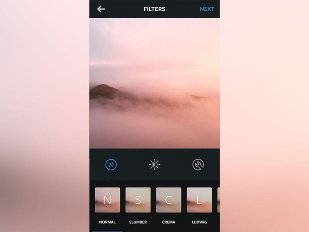 PHOTO: Instagram releases five new filters and now lets you re-arrange your filter tray.