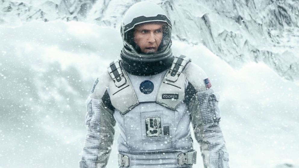 Matthew McConaughey is pictured in a promotional still for "Interstellar."
