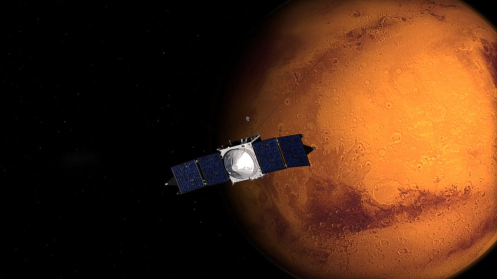 VIDEO: The Maven spacecraft's mission is dedicated to studying Mars' upper atmosphere.