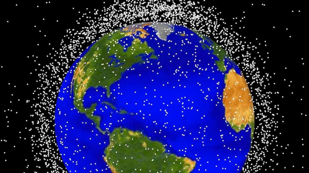 Most orbital debris is in low Earth orbit, where the space station flies.