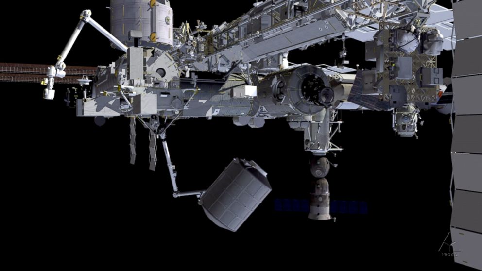 PHOTO: A still image taken from ReelNASA video shows a NASA program that is creating docking ports for U.S. commercial crew spacecraft at the International Space Station.