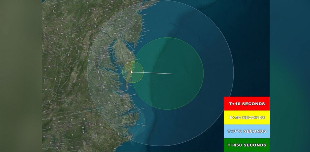 PHOTO: People in some mid-Atlantic states may be able to see a scheduled rocket launch from NASA's Wallops Island facility.