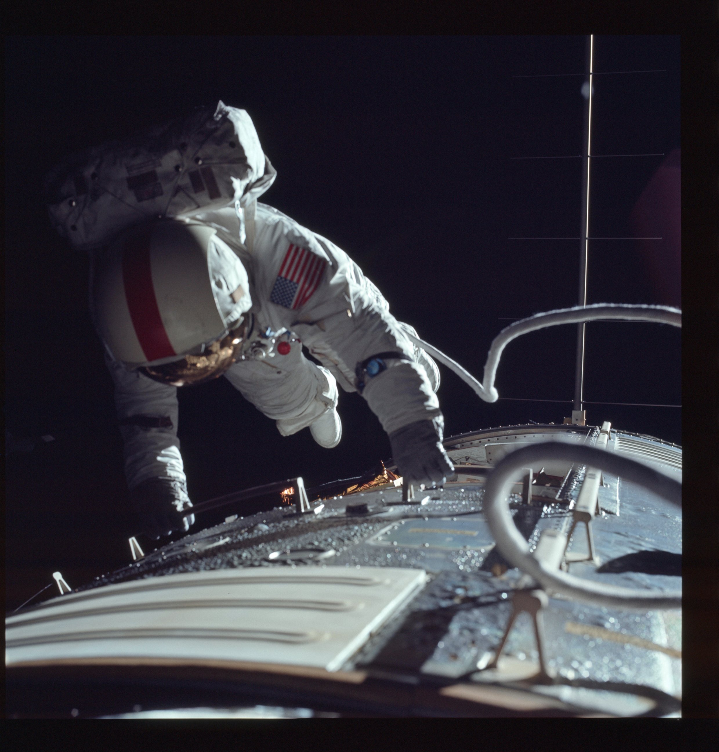 PHOTO: The Project Apollo Archive released thousands of images made by NASA astronauts during several missions to the moon in their original unprocessed condition.