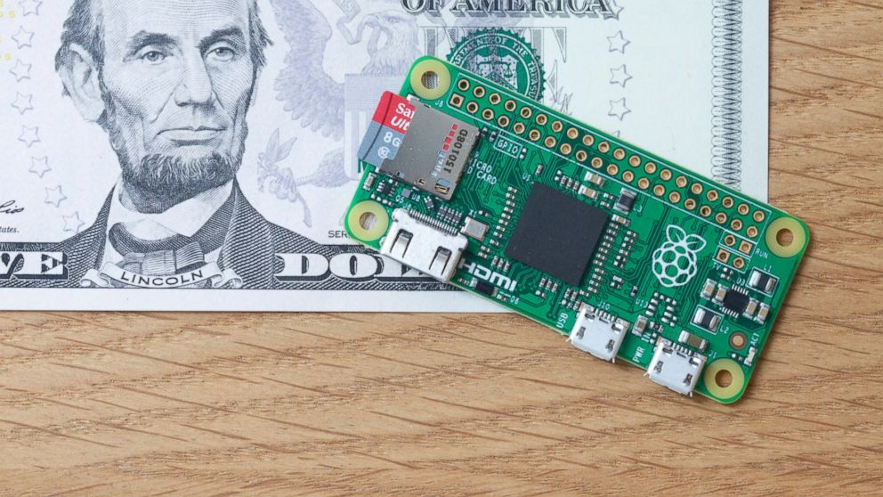 PHOTO: The official Raspberry Pi blog announced the five-dollar Raspberry Pi Zero computer on Nov. 26, 2015.