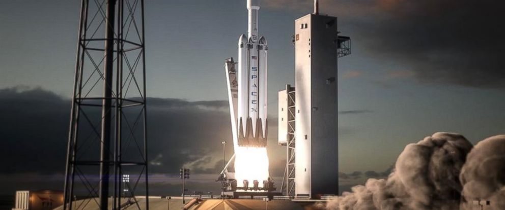 space x rocket launch