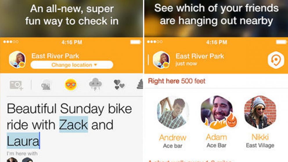 PHOTO: Swarm -- Impromptu outings with friends made easy