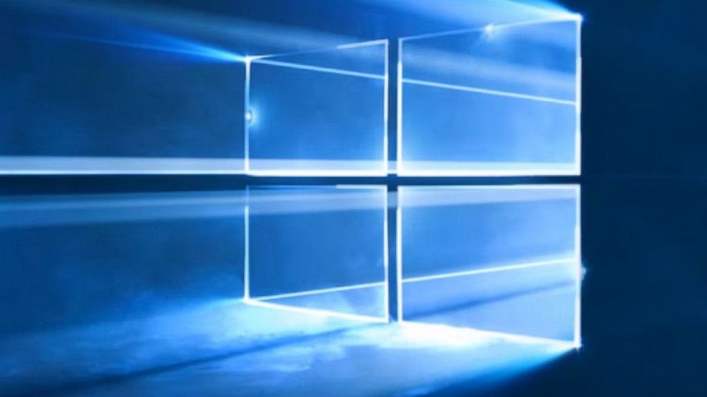 Windows 10 Lasers Smoke Machines And Falling Crystals Help Make New Wallpaper Abc News