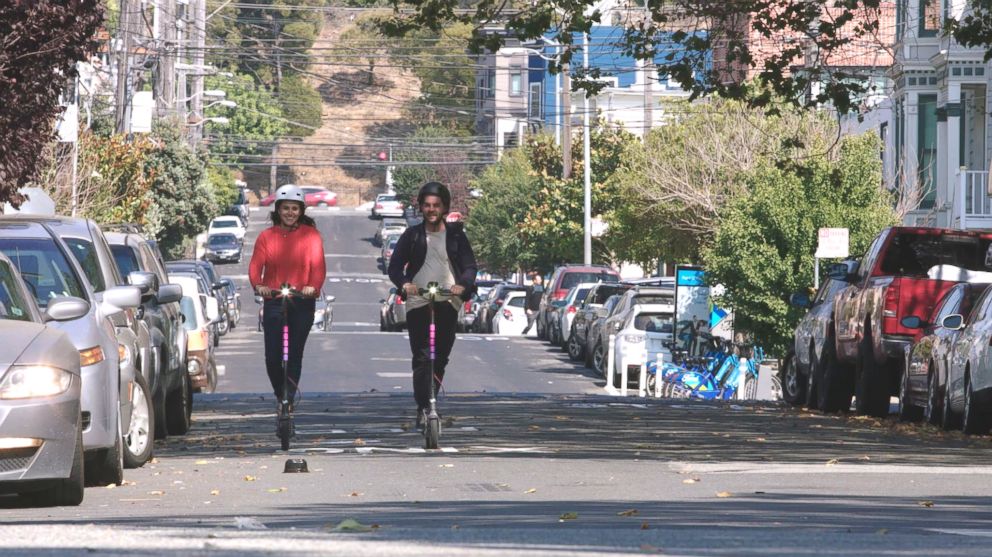 PHOTO: Lyft gets into the scooter arms race by launching its own scooter business today starting in Denver. 