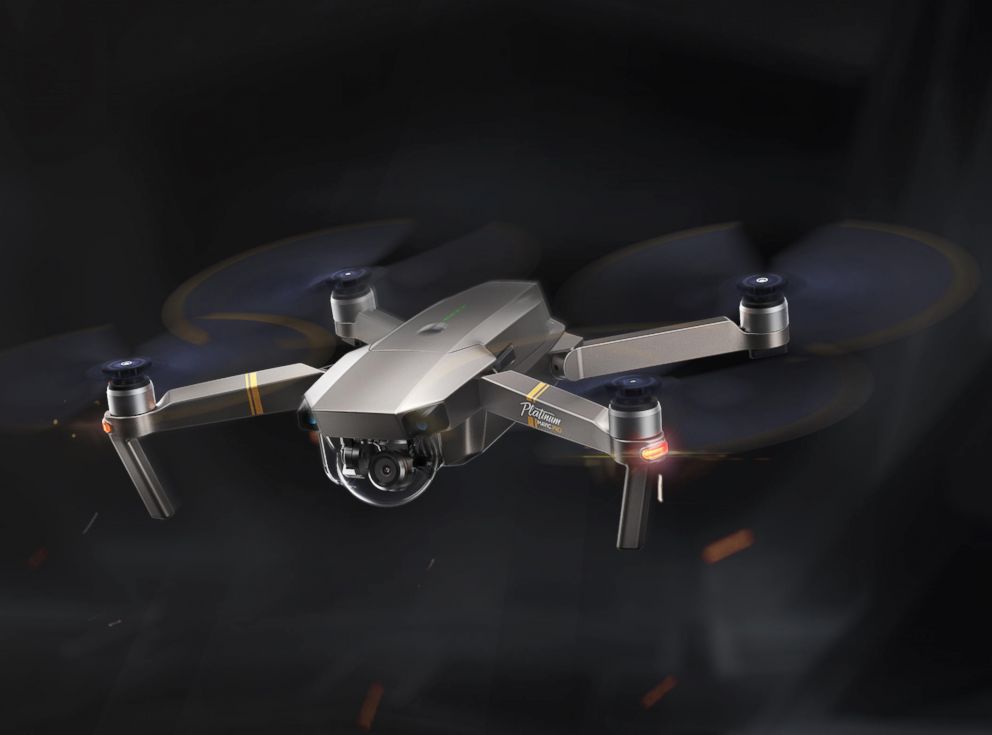 PHOTO: A DJI Technology Inc. Mavic Pro Platinum drone is pictured in an undated marketing image.