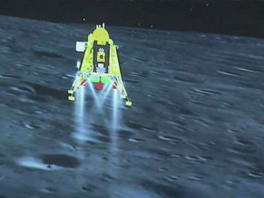 India becomes fourth country to land a spacecraft on the moon