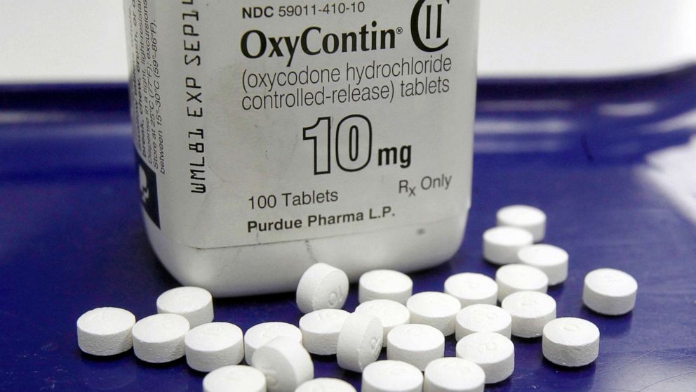 PHOTO: OxyContin pills at a pharmacy in Montpelier, Vt.