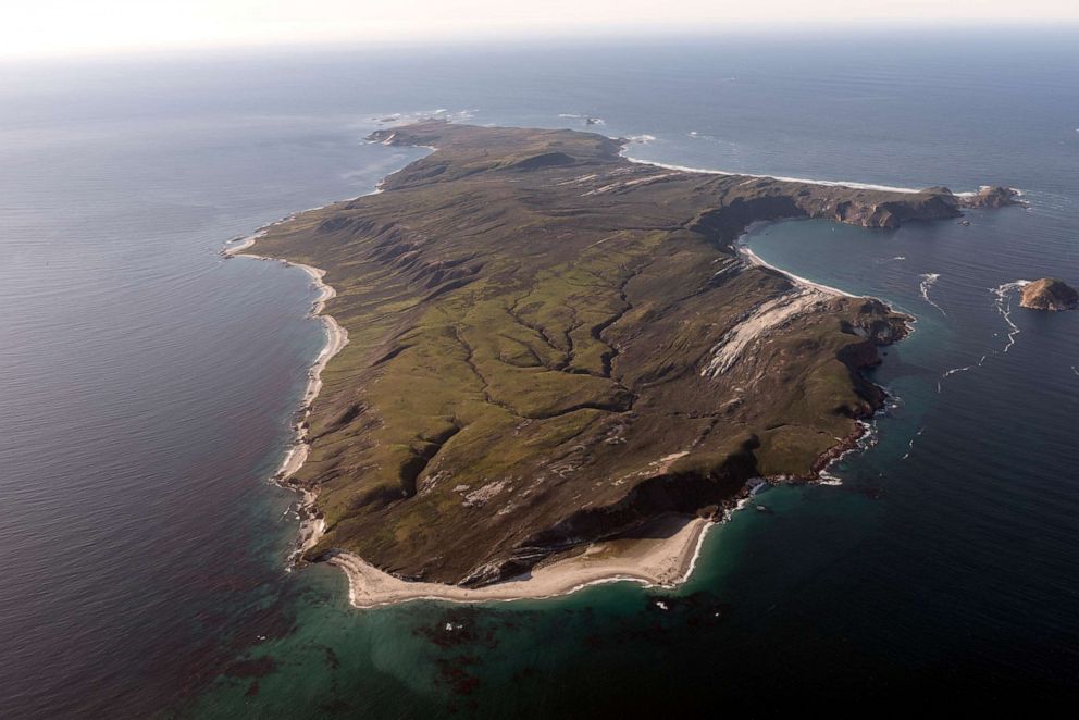 PHOTO: In this undated photo, an aerial view of Santa Rosa Island is shown, one of eight islands in the Channel Islands archipelago located in Santa Barbara Channel of the Pacific Ocean off the coast of Southern Calif.